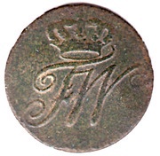 1 Pfennig - Frederick William Ⅲ obverse image