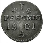 1 Pfennig - Frederick William III, Germany, 1799-1806 reverse image