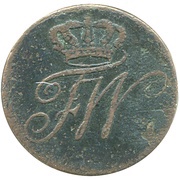 ½ Kreuzer - Frederick William III obverse image