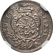 1 Kreuzer - Frederick II, Germany, 1745-1747 reverse image