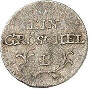 1 Gröschel - Frederick II, Germany, 1769 reverse image