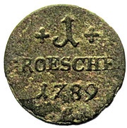 1 Gröschel - Frederick William II, Germany, 1787-1797 reverse image