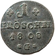 1 Gröschel - Frederick William III, Germany, 1797-1809 reverse image
