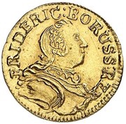 1 Kreuzer - Frederick II Gold Pattern obverse image
