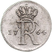 1 Stüber - Frederick II obverse image