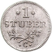 1 Stüber - Frederick II, Germany, 1764 reverse image