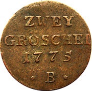 2 Gröschel - Frederick II, Germany, 1771-1786 reverse image