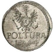 1 Poltura - Frederick II, Germany, 1744 reverse image