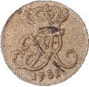 1⁄48 Thaler - Frederick II, Germany, 1750-1753 reverse image