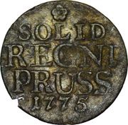 1 Schilling - Frederick II, Germany, 1771-1786 reverse image