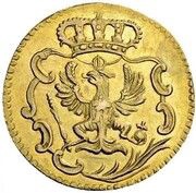 1 Mariengroschen - Frederick II Gold pattern strike obverse image