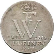 1⁄12 Thaler - Frederick William I, Germany, 1713-1714 reverse image