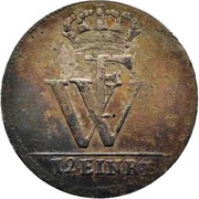 1⁄12 Thaler - Frederick William I, Germany, 1714-1718 reverse image
