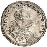 6 Kreuzers - Frederick II obverse image