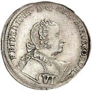 6 Kreuzers - Frederick II obverse image