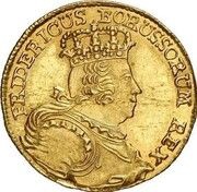 6 Kreuzers - Frederick II Gold pattern strike obverse image