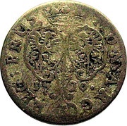 3 Gröscher - Frederick William I, Germany, 1718-1723 reverse image
