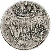 ⅛ Thaler - Frederick William I Gelderland obverse image
