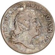 ⅙ Thaler - Frederick II obverse image
