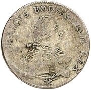 ⅙ Thaler - Frederick II Mule, Germany, 1752 reverse image