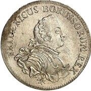 ⅙ Thaler - Frederick II obverse image