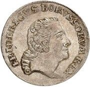⅙ Thaler - Frederick II obverse image