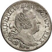 ⅙ Thaler - Frederick II obverse image