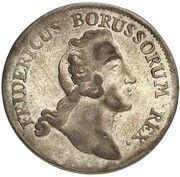 ⅙ Thaler - Frederick II obverse image