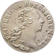 ⅙ Reichsthaler - Frederick II obverse image