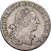 ⅙ Thaler - Frederick II obverse image