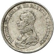 ⅙ Thaler - Frederick William III obverse image