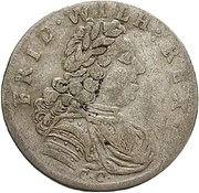6 Gröscher - Frederick William I obverse image