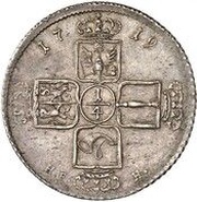 ¼ Thaler - Frederick William I Gelderland obverse image