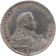 ¼ Reichsthaler - Frederick II obverse image