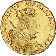 18 Kreuzer - Frederick II Gold pattern strike obverse image