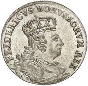 6 Gröscher - Frederick II Seven Years' War obverse image