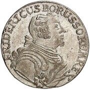 6 Gröscher - Frederick II Seven Years' War obverse image