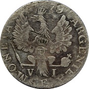 6 Gröscher - Frederick II, Germany, 1764-1784 reverse image