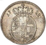 ⅓ Thaler - Frederick William I, Germany, 1722 reverse image