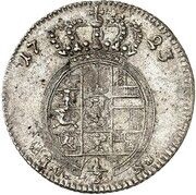 ⅓ Thaler - Frederick William I, Germany, 1723 reverse image