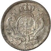 ⅓ Thaler - Frederick II, Germany, 1741 reverse image