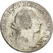 ⅓ Thaler - Frederick II Seven Years' War obverse image