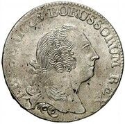 8 Gute Groschen - Frederick II Seven Years' War obverse image