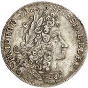 ⅔ Thaler - Frederick I obverse image