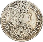 ⅔ Thaler - Frederick I obverse image