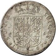 ⅔ Thaler - Frederick I, Germany, 1707 reverse image