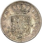 ⅔ Thaler - Frederick I, Germany, 1708 reverse image