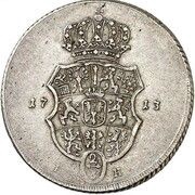 ⅔ Thaler - Frederick William I, Germany, 1713 reverse image
