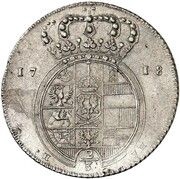 ⅔ Thaler - Frederick William I, Germany, 1718 reverse image