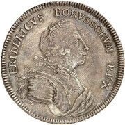 ⅔ Thaler - Frederick II obverse image